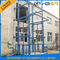 L'industriale verticale idraulico del magazzino solleva gli elevatori con il CE della ferrovia di guida 10m