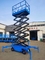 300kg 12m Mobile sky scissor lift Piattaforma scaffolding idraulico con CE