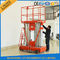 ascensore mobile della piattaforma di lavoro aereo di 200kg 10m, affitto idraulico della piattaforma di lavoro di sicurezza