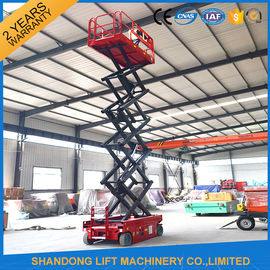 Altezza a pile d'elevamento automotrice mobile dell'ascensore delle piattaforme di lavoro 4m 10m 14m