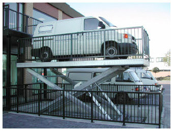 Ascensore idraulico dell'automobile di forbici del motore elettrico per il garage domestico 3T 3M di uso