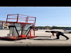 2 tonnellate 2 m Tavola di sollevamento per carico di magazzino Tavola di sollevamento idraulica stazionaria